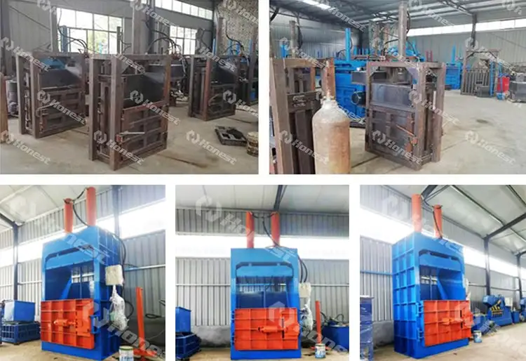 Factory Direct Price Tire Baler Equipment Scrap Tyre Press Machine
