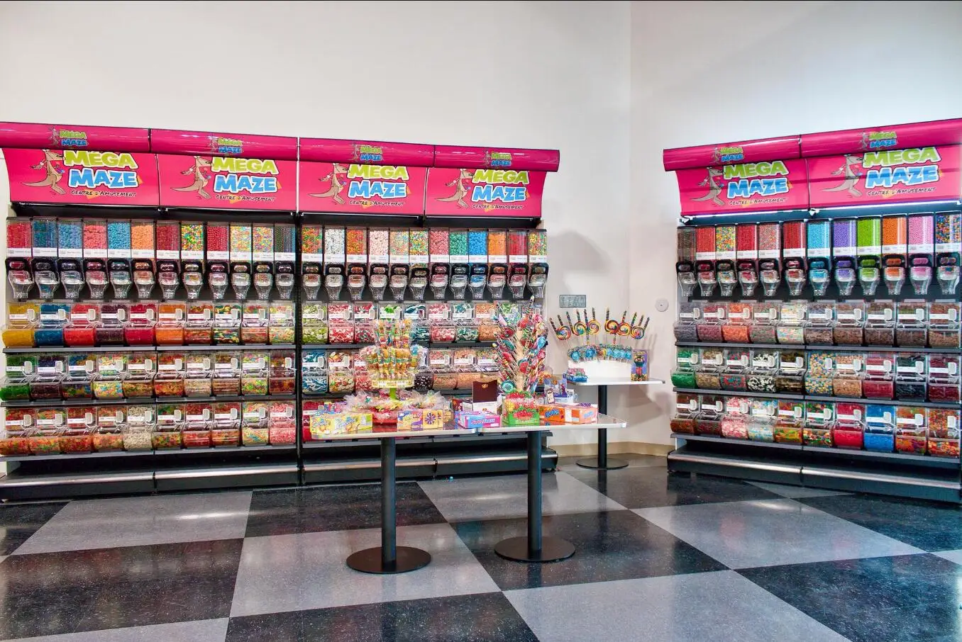 supermarket pick and mix equipment display rack 