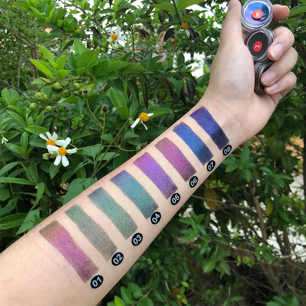 

Make Your Own Brand Logo Eyeshadow Cosmetics Duochrome Powder