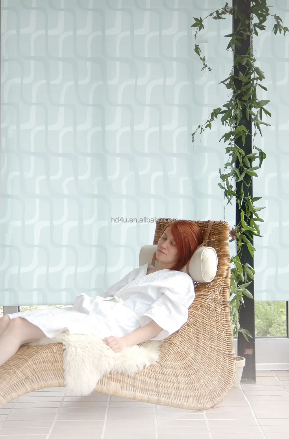 printed/digital printed nordic style daylight roller blind