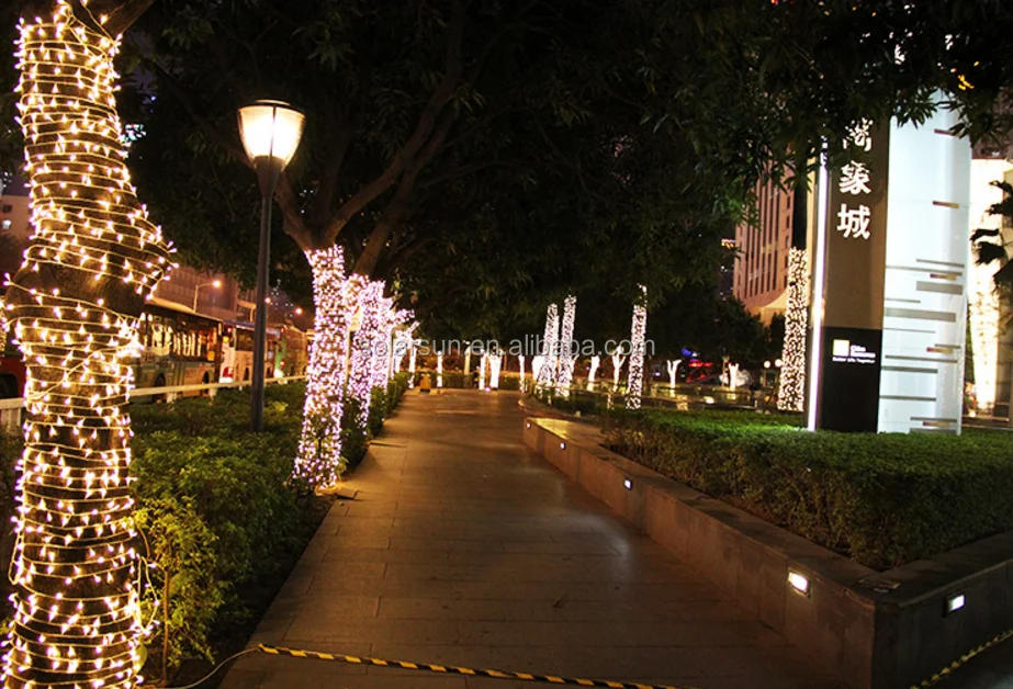 10m 100 led wedding party christmas garden patio lawn waterproof fairy string light outdoor indoor portable flash light string