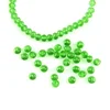 Bright grass green 2mm-8mm strand rondelle beads faceted glass beads for diy jewelry accessories making