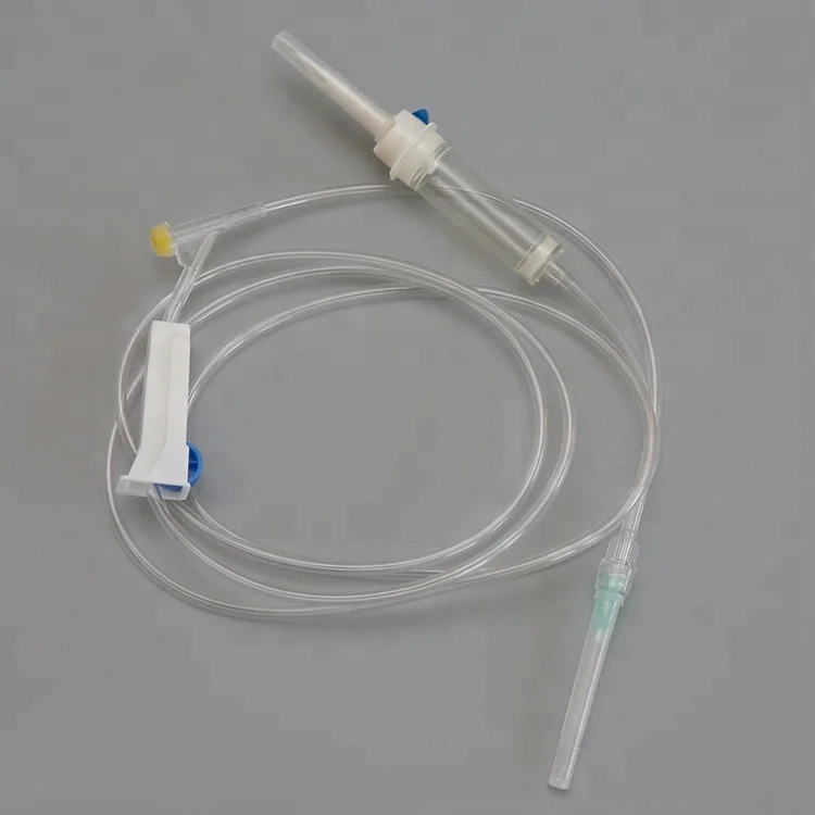 Sterile Disposable Infusion Iv Set With Blowing-model Drip Chamber ...