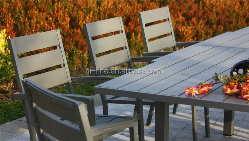 alluminio mobili polywood estensione tavoli e sedie set di mobili ... - Sala Da Pranzo Tavolo E Sedie Estensione alluminio mobili polywood estensione tavoli e sedie set di mobili ... - Sala Da Pranzo Tavolo E Sedie Estensione
