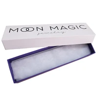 

Custom simply design cheap necklace jewelry packaging gift box with logo