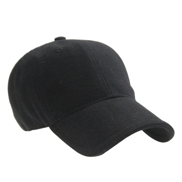 Men Style Classic Black Baseball Hat Golf Cap No Logo Buy Baseball