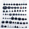 Customized Plastic Furniture Chair Leg plastic adjustable glide feet