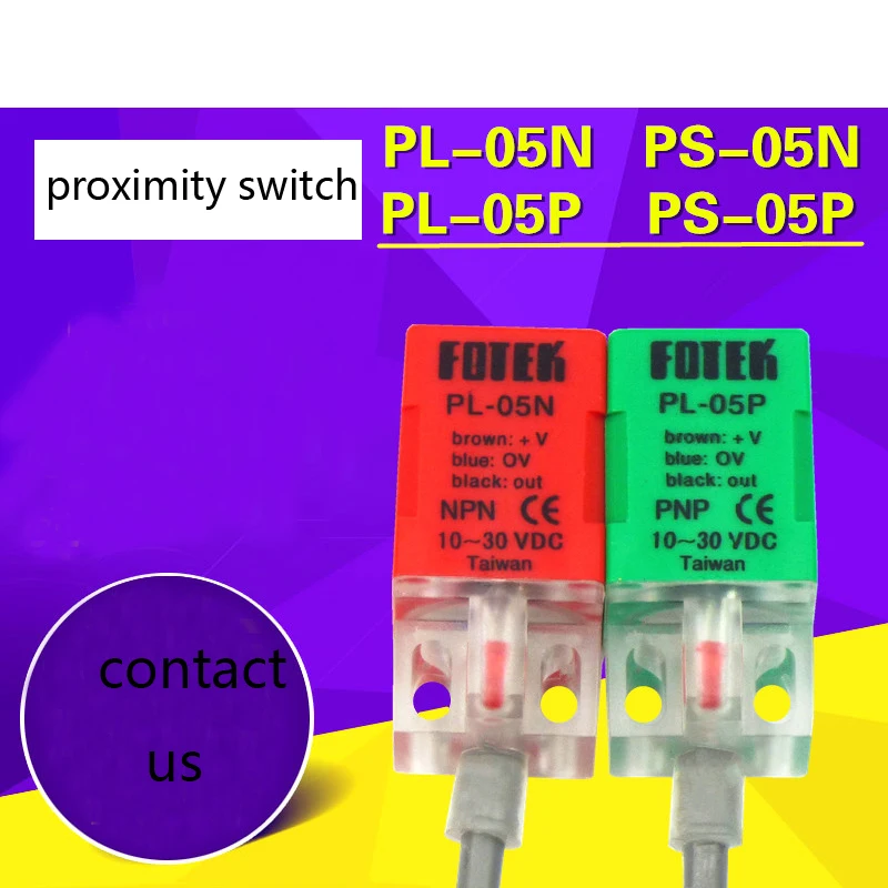 Fotek PS-05NE Proximity Sensor 10~30VDC PS05NE 
