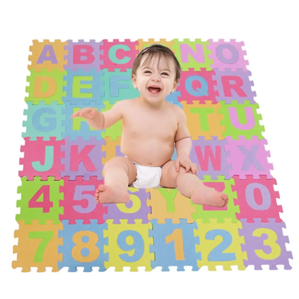 alphabet soft play mat