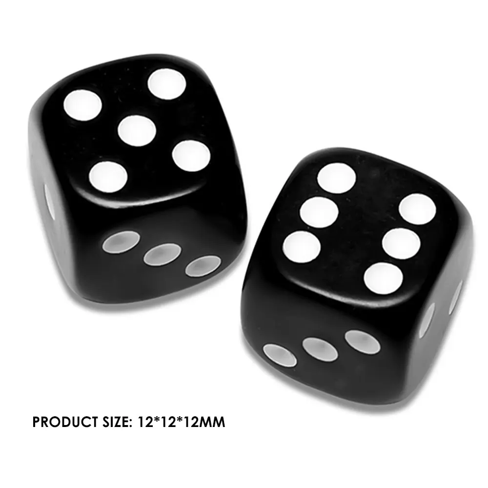 Oracle 25 Count Pack of 12mm D6 Dice Matching Collection of 6 Sided Dice with Pips 