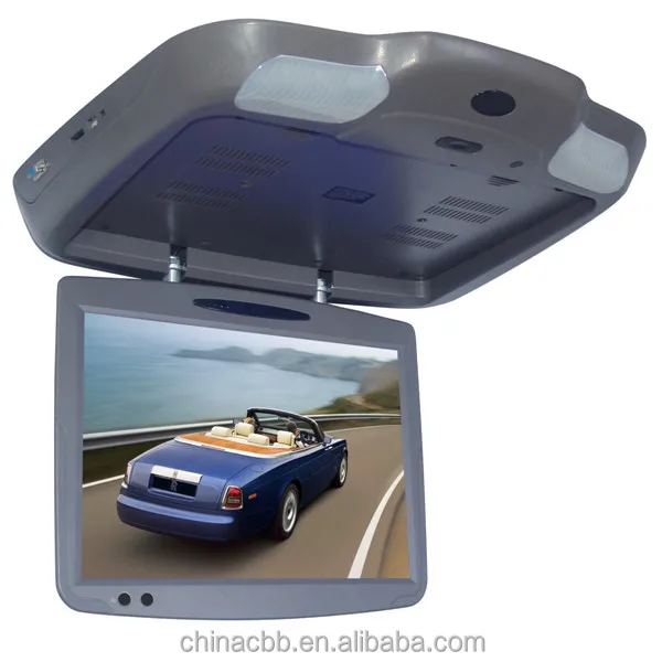 19 Inch Lcd Advertising Tv Screen Roof Flip Down Monitor Buy Roof