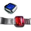 650nm 11 Laser LLLT Low Level Cold Laser Light Therapy Wrist Watch Device for Pain Relief Rhinitis hypertension