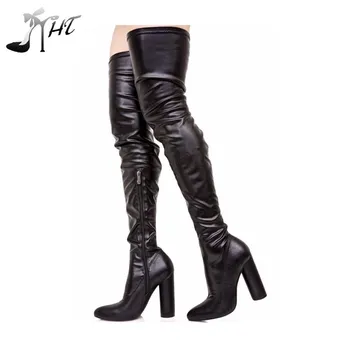 Large Size Cheap Over Knee Boots Women 