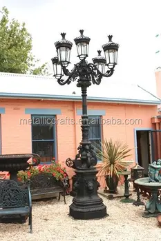 5 Bras Style Victorien 10ft. Fonte Lampadaires Buy 5 Victorien Lampadaire 60 Pieds Poteaux Pour L'éclairage D