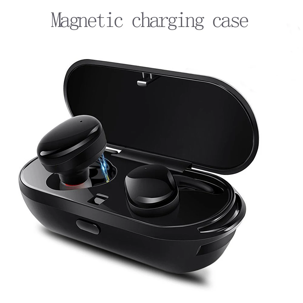Touch Sensor TWS Mini Headset Stereo Music Earphone with Charging Box Small Earbuds