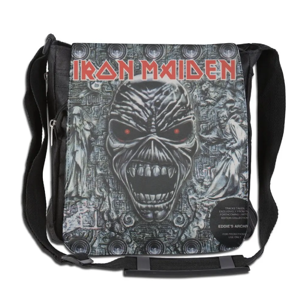 Buy Crossbody Bag Iron Maiden Band Best Of The Beast Crossbody Shoulder ...