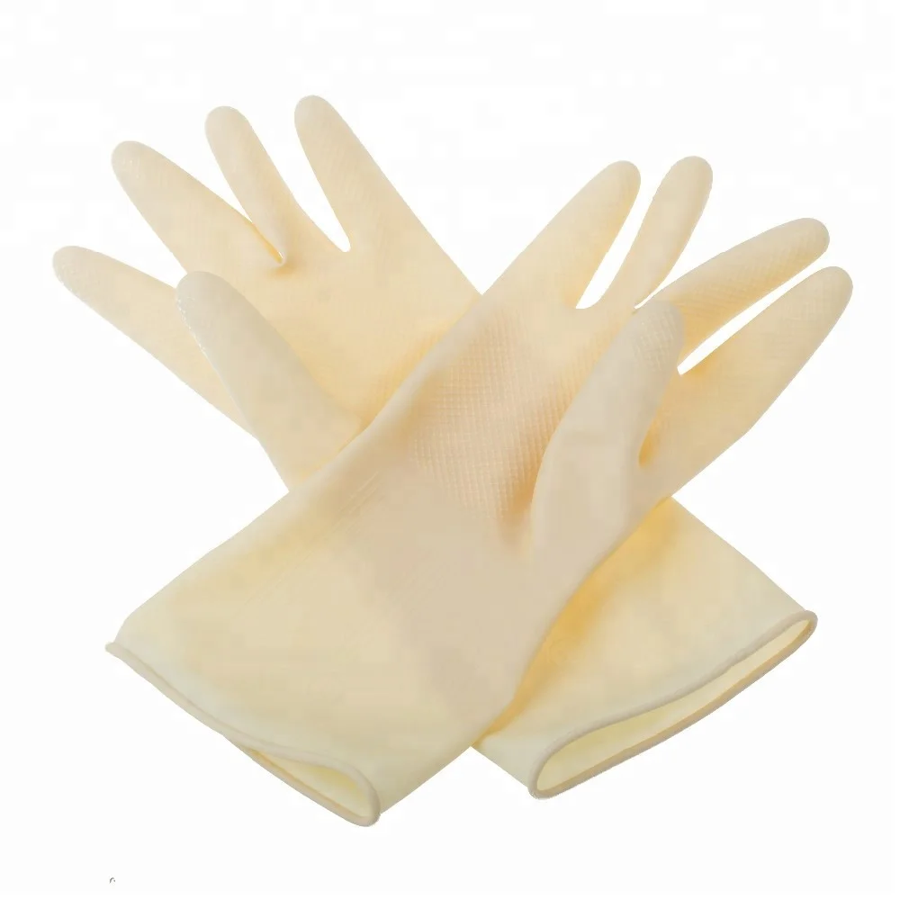 latex cleaning gloves