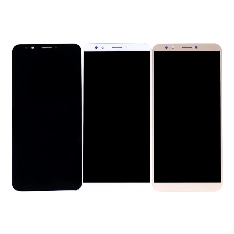 

Replacement Display with Touch Assembly for Huawei Y7 Prime LCD Screen, Black white golden