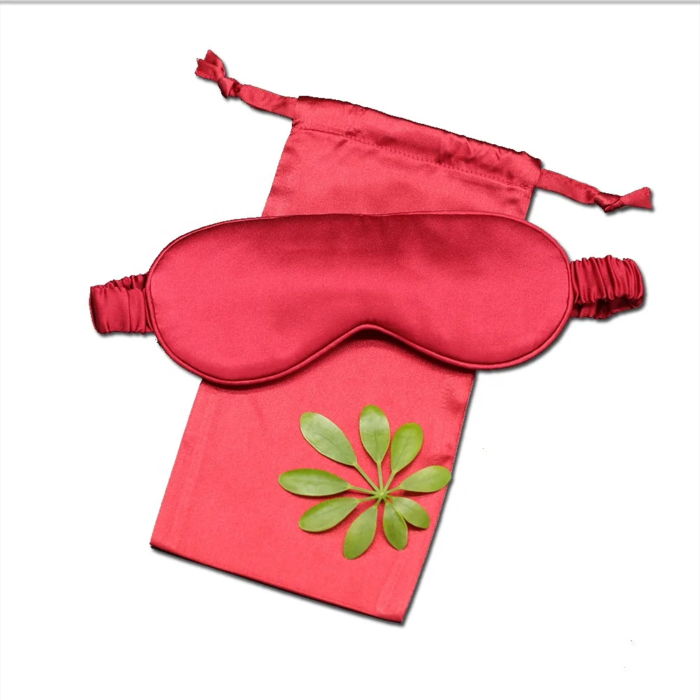 

Chinese sleeping personalized silk luxury soft cute embroidered eye mask, Customized