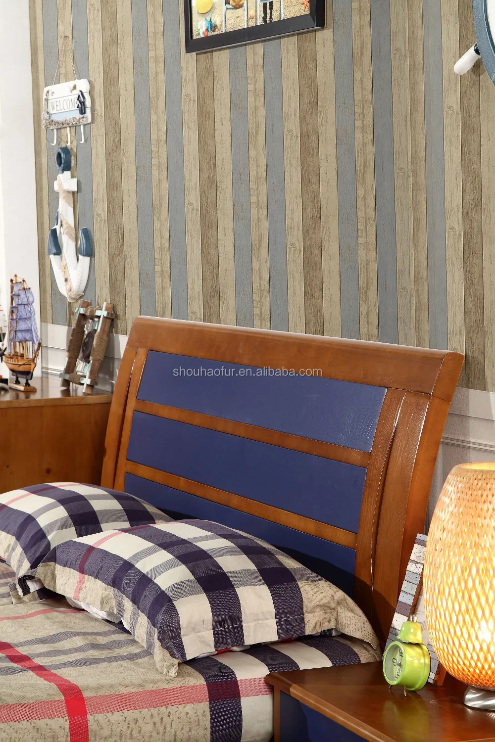 solid wood bed room furniture