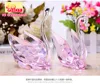 Factory Price K9 Crystal Swan Festival Souvenirs
