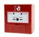 2 wires fire alarm control panel with mini printer