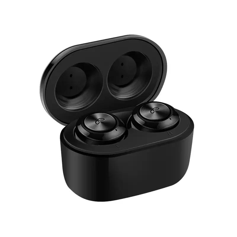 

Mini in-ear wireless Bluetooth true stereo BT5.0 tws with two earbuds in charging box