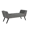 Cheap Factory modern design storage ottoman leather and fabric ottoman stool bench ottoman