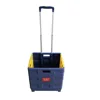 2 wheels folding trolley with material plastic