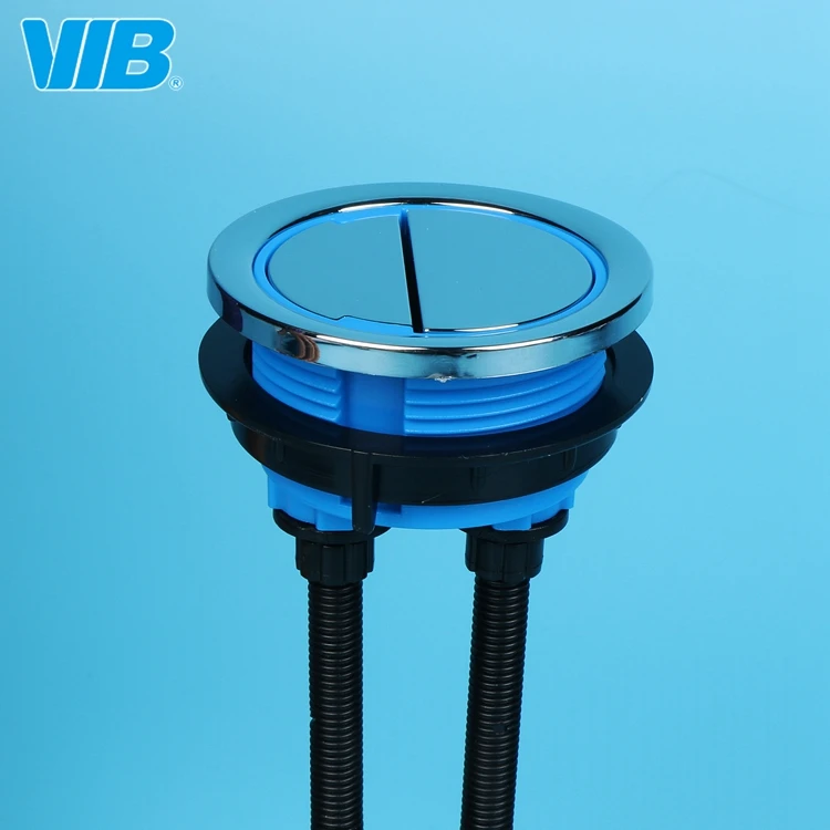 
Water Closet Adjustment Toilet Cistern Kit Dual Flush Push Button 