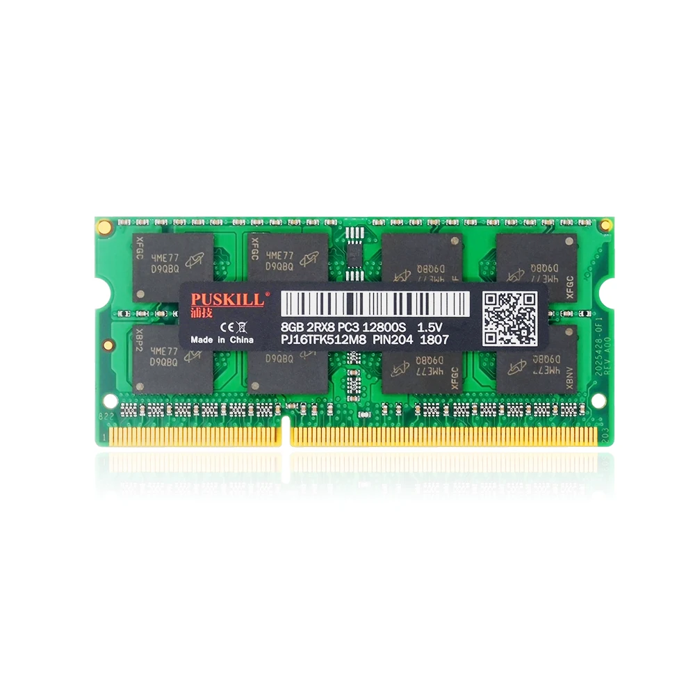 

Computer parts ram DDR3 8GB 1600mhz 12800 1.5V sodimm for laptop RAM