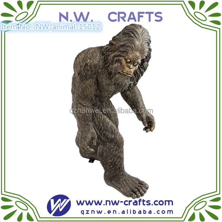 
Bigfoot resin statues the garden yeti statue 