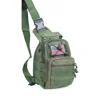 Outdoor Tactical Sling Chest Pack Bag with Molle Webbing and Water Resistant