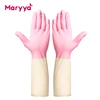 Customized Maryya Double-color Household Gloves Dishwashing Latex Gloves Large Size
