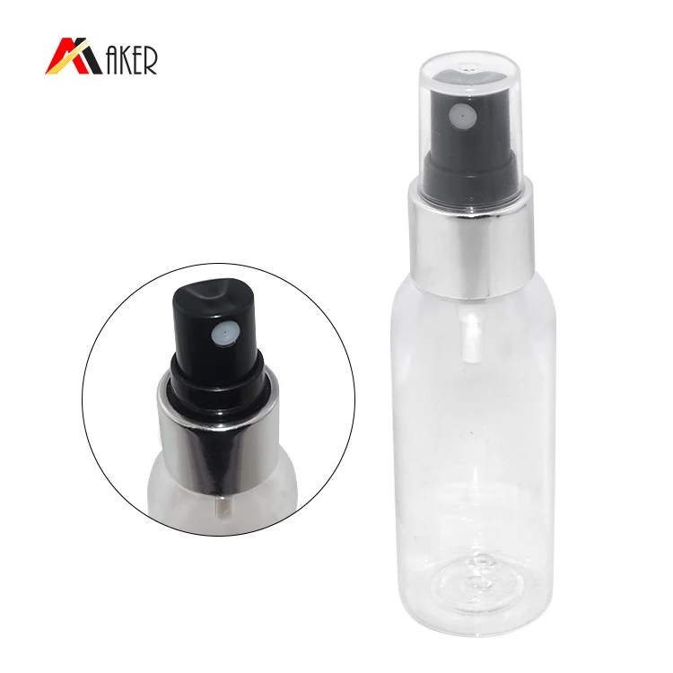 Suppliers Aluminum Fine Mist Sprayer 20/410 Gold White  Pump For Plastic Bottle