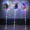 Fashion Wedding Valentine's Birthday Party 18"24" LED Bubble Balloon BoBo Balloons LED Light Balloon Mini Luminous Led Balloons