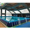 Commercial removable frame pools for swimming training large metal frame swimming pool