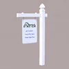 Heavy Duty vinyl PVC Plastic Real Estate Sign Post