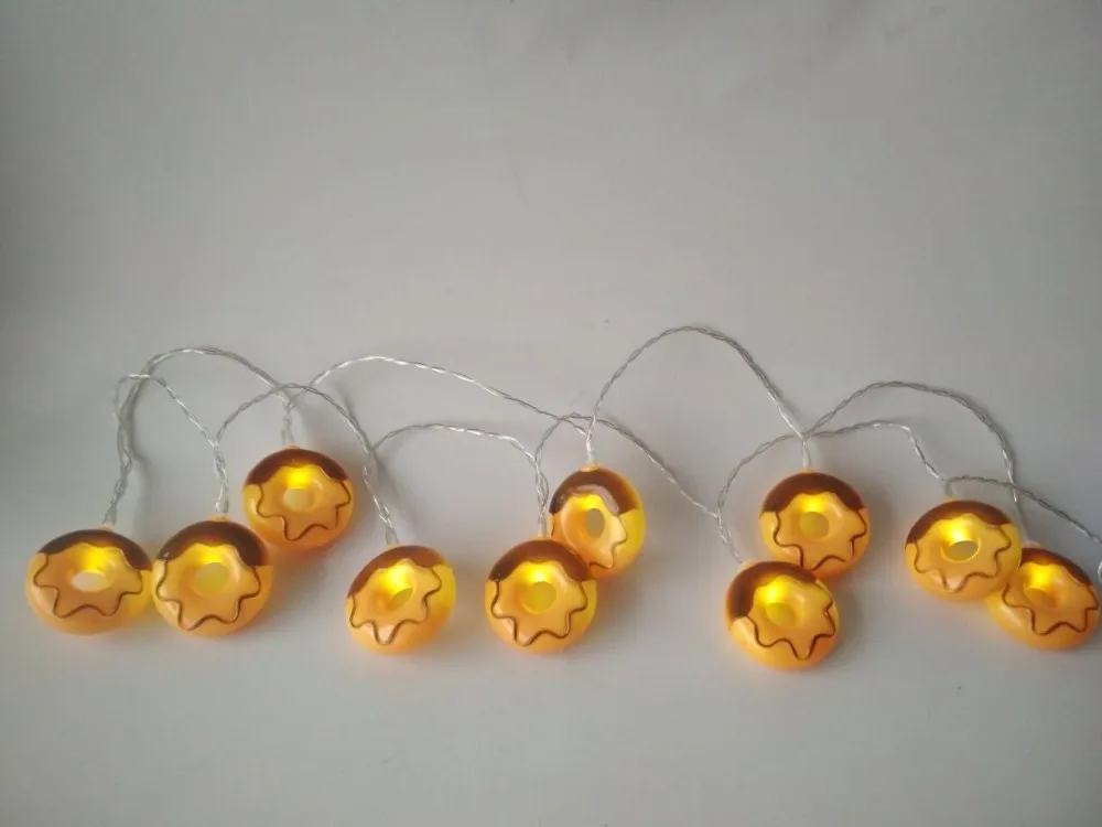 food-bread-shape-party-lights-copper-wire-f5-string-lights-buy-3d-artificial-donut-hanging