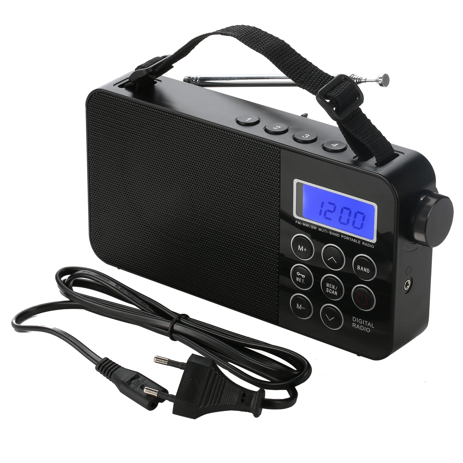 Desktop Am Fm Portable Travel Radio With Alarm Clock Radio - Buy Alarm ...