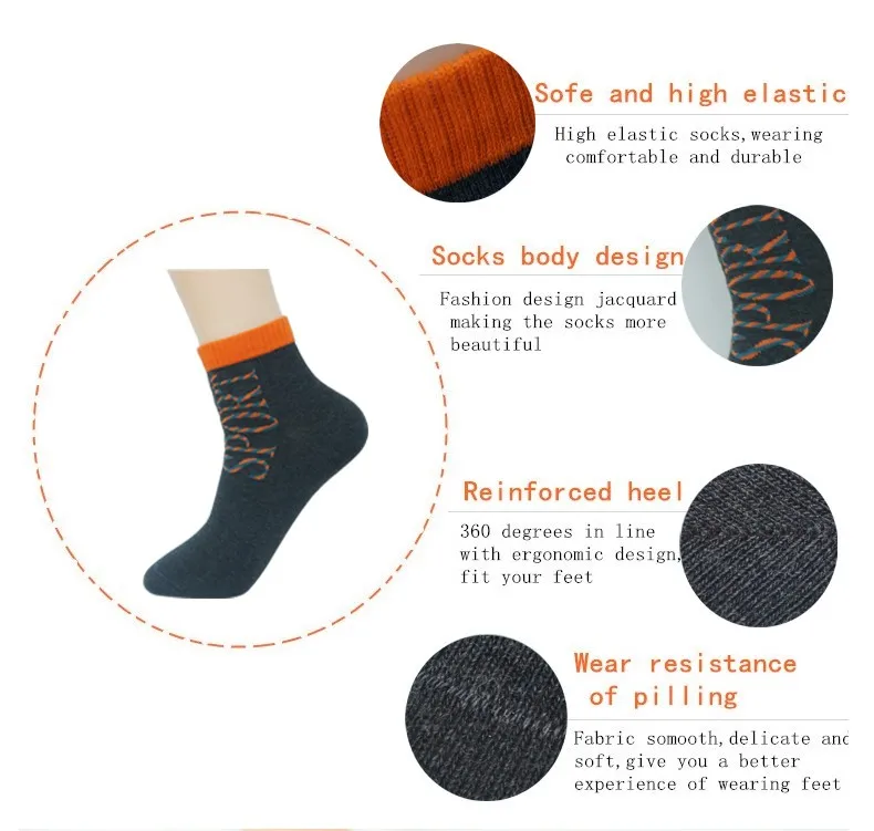 Wholesale men cotton Breathable compression sport socks althletic socks running socks