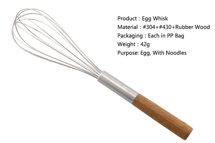 Stainless Steel Kitchen Whisk Tools Egg Beater