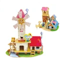 DIY 3D Wooden House blocks model Original Style villa model Educational toys Intelligence DIY jigsaw blocks