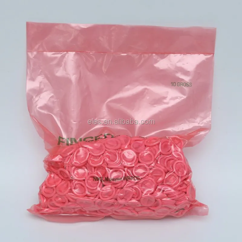 Dotted Orange Yellow Fingerstall Fingercots & Finger Dissipative Finger