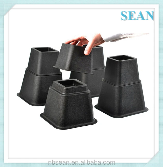 Factory Wholesale Plastic Adjustable 12 Inch Bed Risers Buy 12 Inch