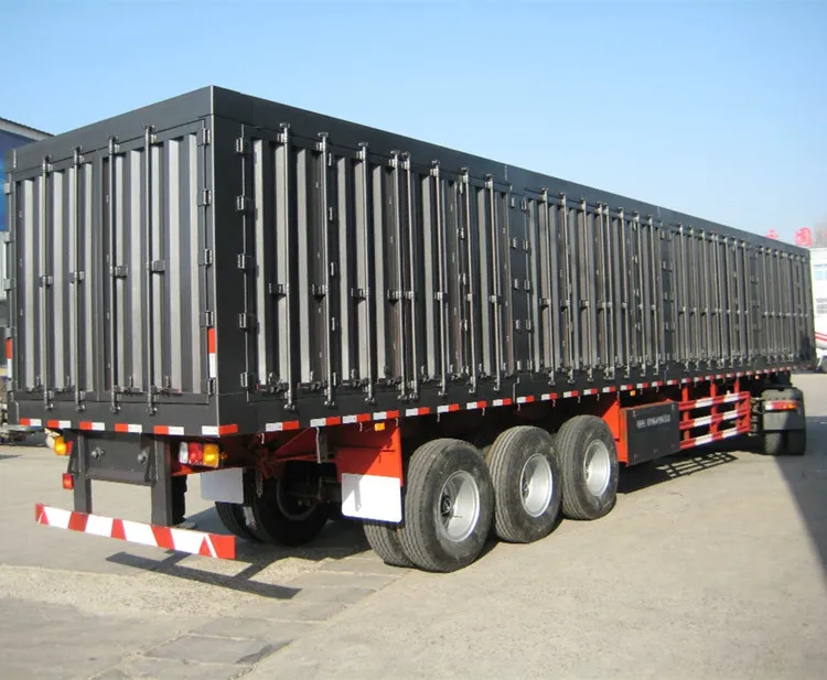 Box Van Semi Trailer Manufacturers Buy Container Semi Trailer,Box Van