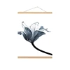 Wholesale Magnetic Wooden Hanger Poster Frame Hanging printed Wall Art Home Decor DIY Hanger Teak Hanger Poster Photo Frame
