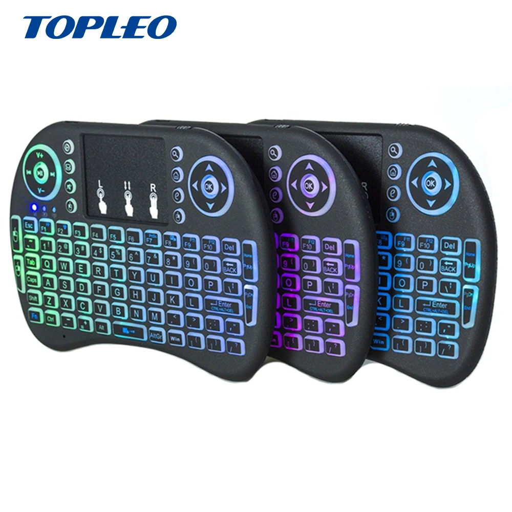 

keyboard manufacturer supply i8 2.4g Multi function arabic Language custom wireless mouse keyboard, N/a