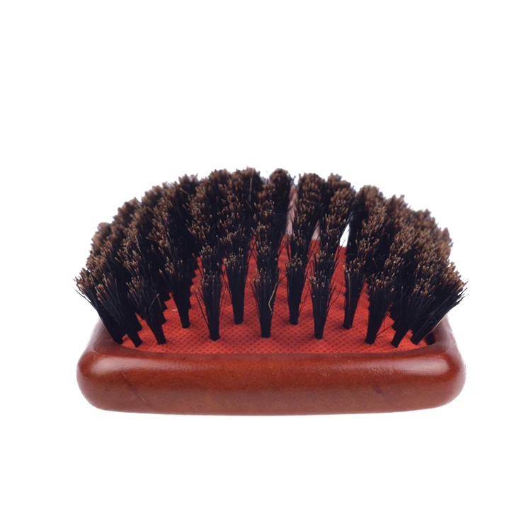 EUREKA W19789-BR Wooden Massage Paddle Boar Bristle Hair Brush