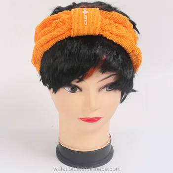 Yoga Headband Orange Color Headband For Short Hair Wholesale Buy